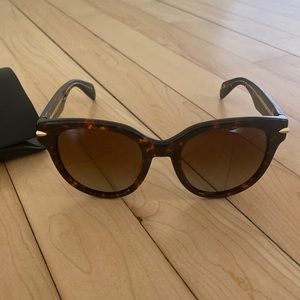 Rag & Bone | Cat Eye Sunglasses Polarized RNB 1003/S Camel